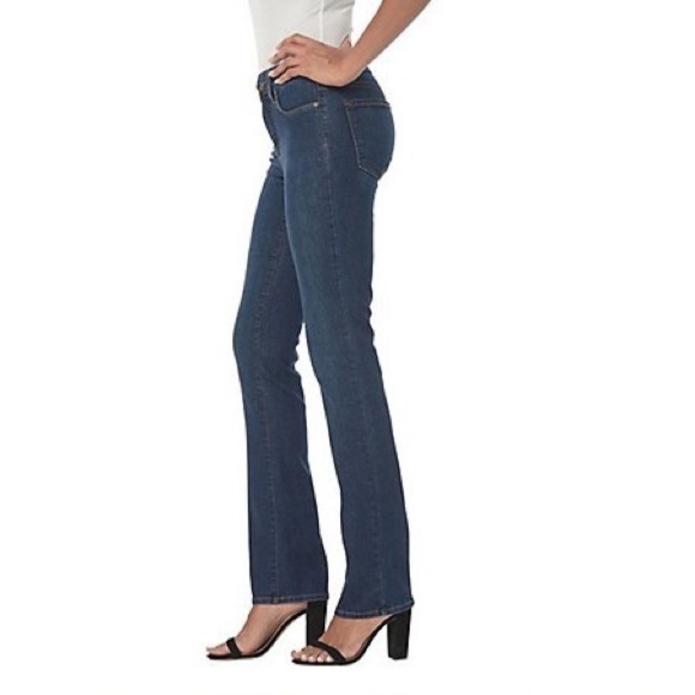 𝅺nydj Marilyn Straight Leg Jeans View 2
